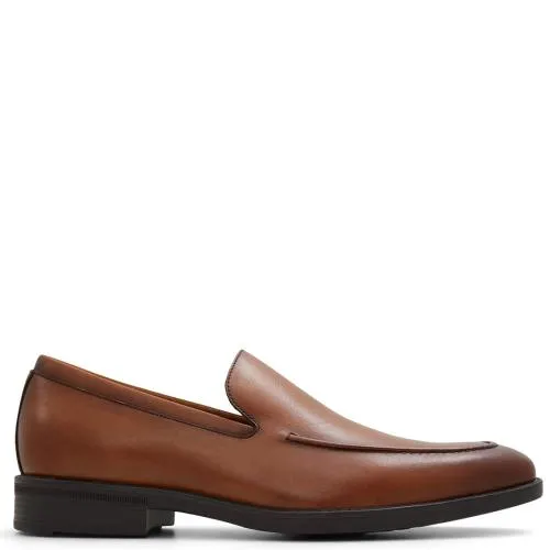 Ανδρικό ταμπά δερμάτινο loafer ANDERSON 100001469-023