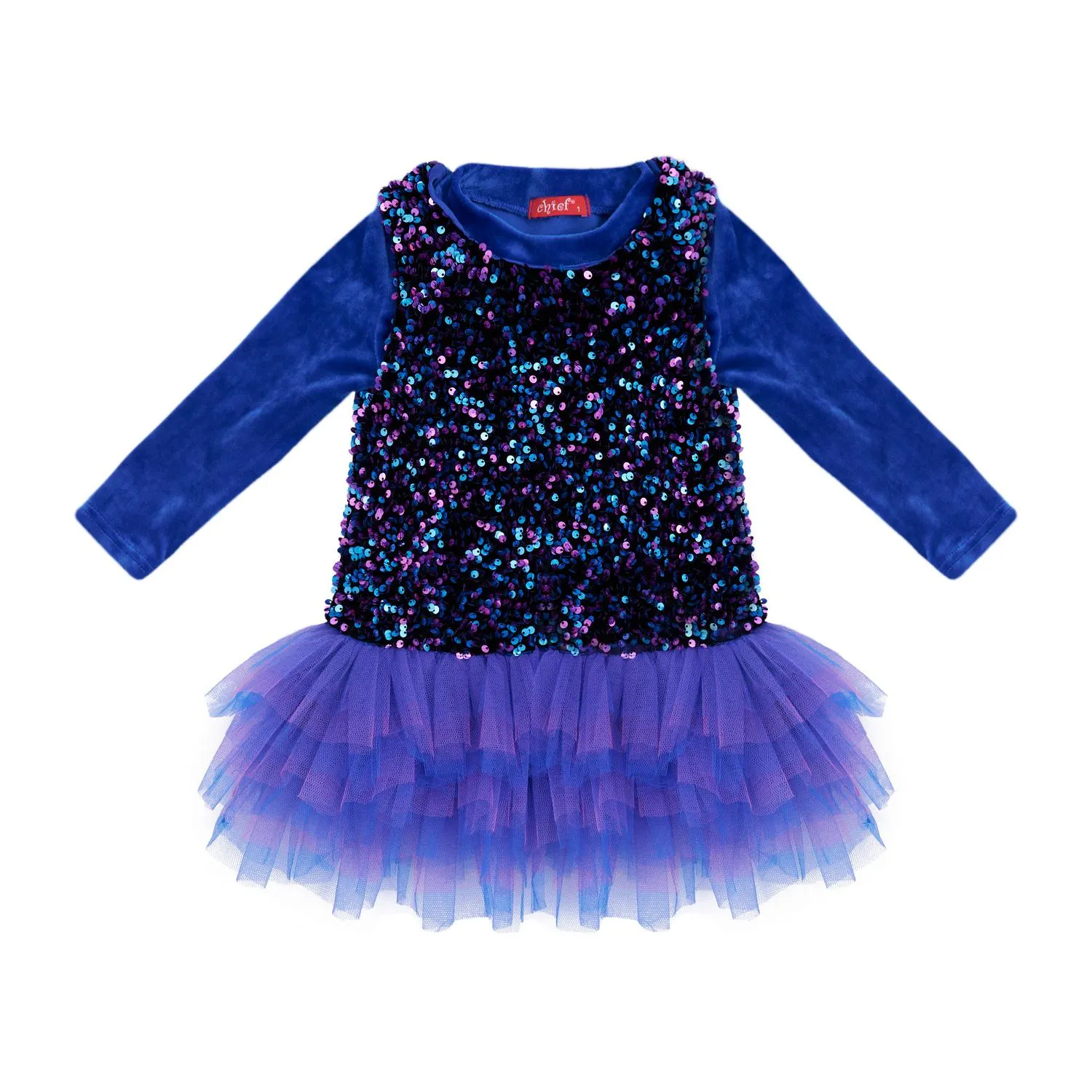 Μπεμπέ φόρεμα για κορίτσι σε ρουά χρώμα βελουτέ χειμερινό -32.3500