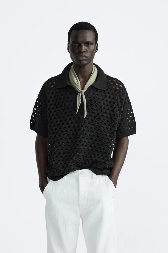 ΠΟΛΟ ΜΕ ΣΧΕΔΙΟ ΥΦΑΝΣΗΣ ΑΖΟΥΡ