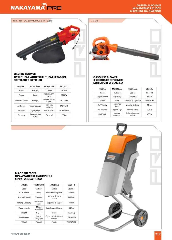 Φυλλάδιο προσφορών κατάλογος 2023 -2024 από 15 Νοεμβρίου έως 31 Δεκεμβρίου 2024 - Σελίδα 221