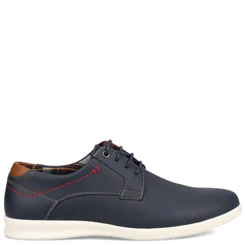 Μπλε ανδρικό παπούτσι 100003889-005