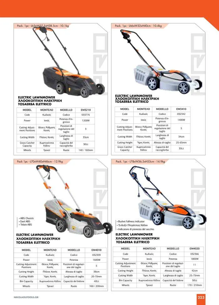 Φυλλάδιο προσφορών κατάλογος 2023 -2024 από 15 Νοεμβρίου έως 31 Δεκεμβρίου 2024 - Σελίδα 225