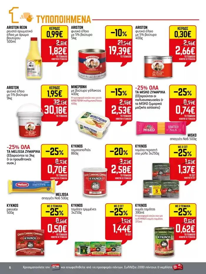 Φυλλάδιο προσφορών 15νθήμερο Έντυπο Προσφορών από 28 Σεπτεμβρίου έως 12 Οκτωβρίου 2024 - Σελίδα 6