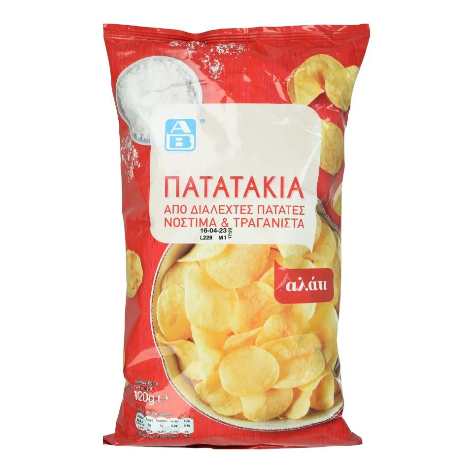 ΑΒ | Τσιπς Αλάτι 120g