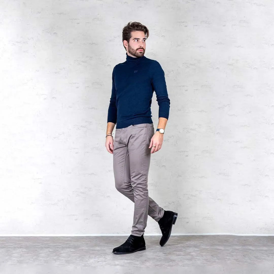 Ανδρικά μποτάκια BOZIKIS Leather με κορδόνια