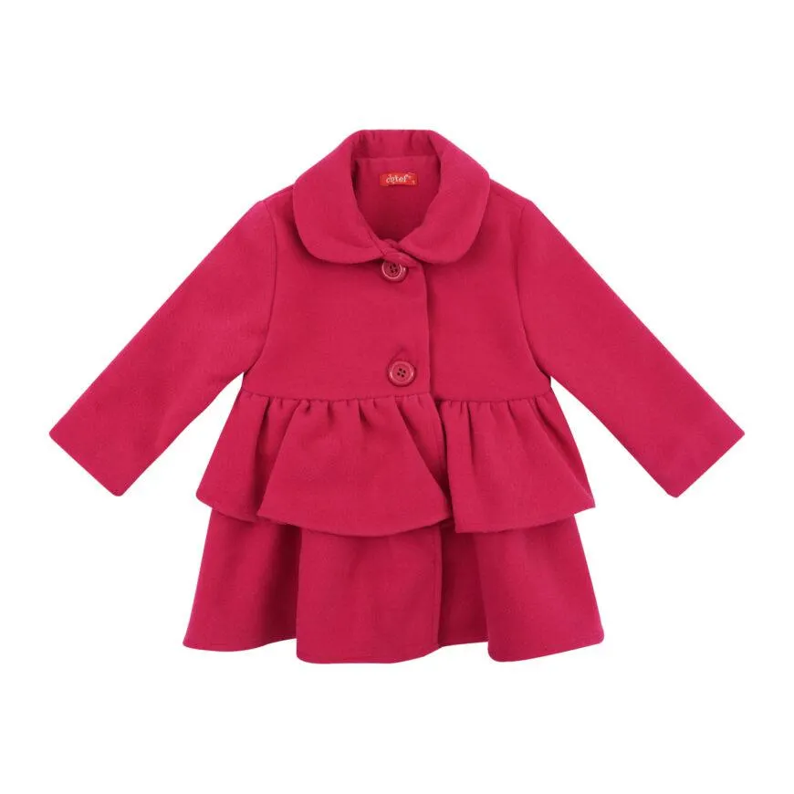 Μπεμπέ χειμερινό παλτό σε φούξια χρώμα -32.5502F