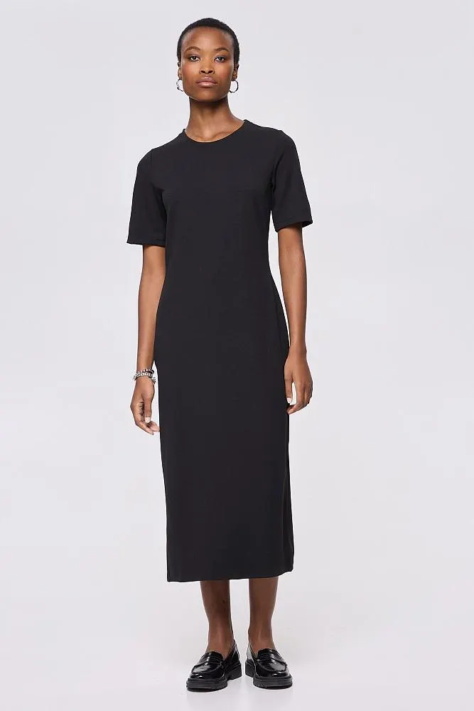 Short sleeve midi dress