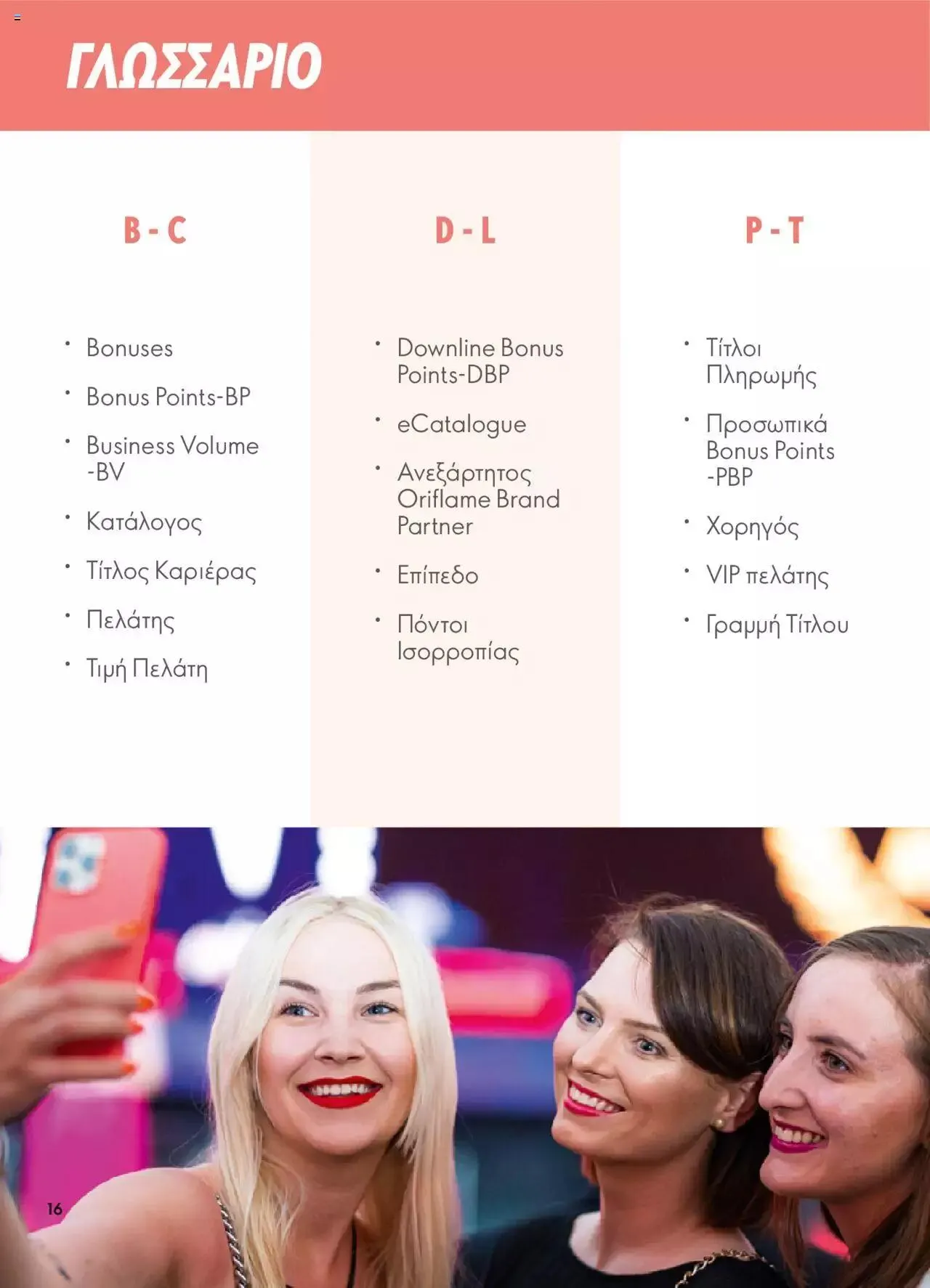 Φυλλάδιο προσφορών Oriflame - Kατάλογος Το Δυναμικό Ξεκίνημα από 1 Μαρτίου έως 31 Δεκεμβρίου 2023 - Σελίδα 16