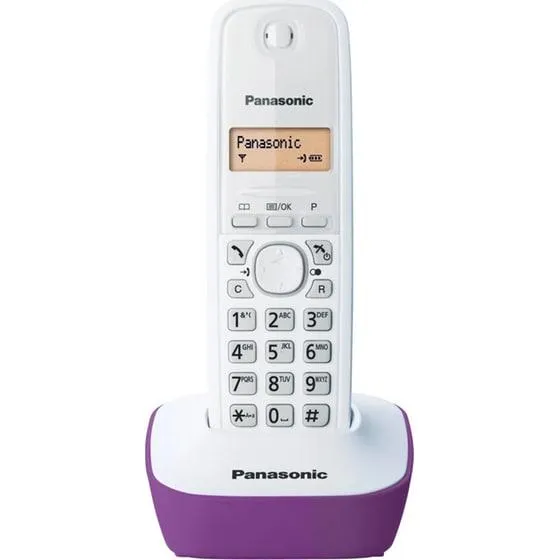 Ασύρματο Τηλέφωνο Panasonic KX-TG1611 - Μωβ