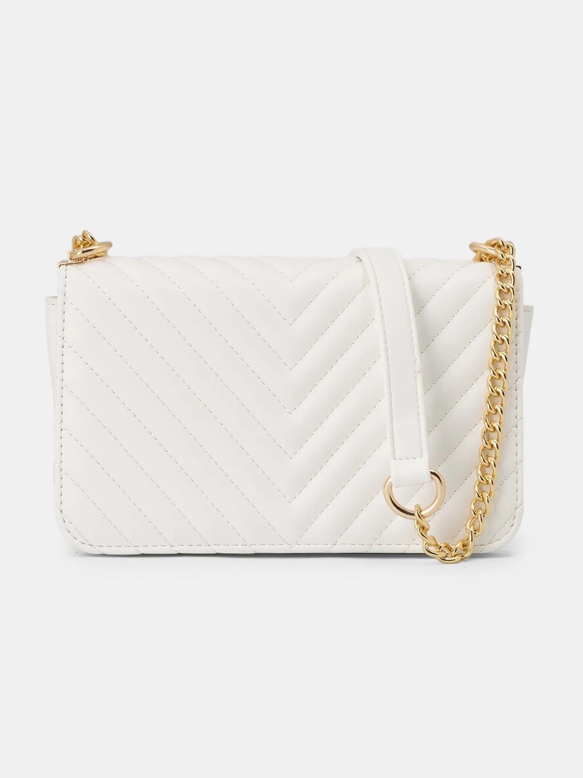 Τσαντάκι καπιτονέ με αλυσίδα