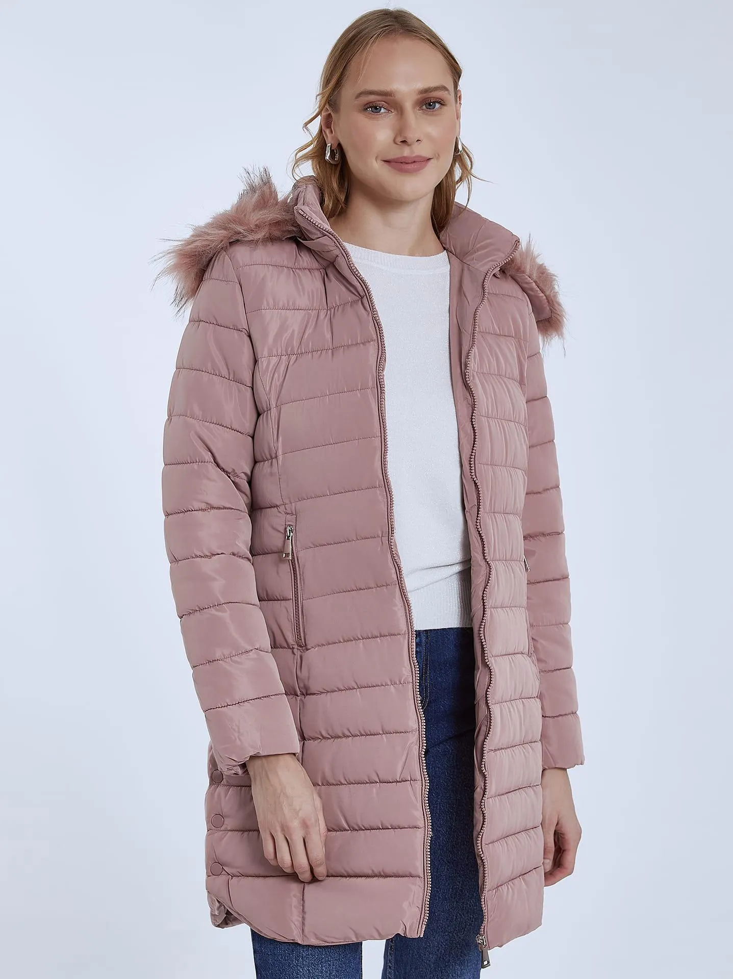 Μπουφάν με ανοίγματα στο πλάι σε σάπιο μήλο