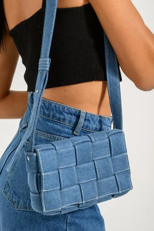 Ντένιμ τσαντάκι