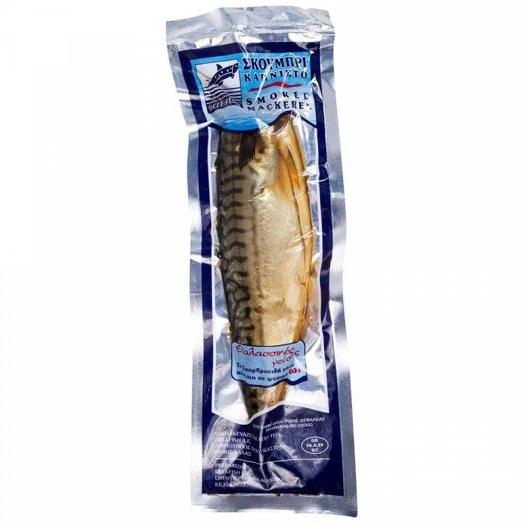 Deli Fish Σκουμπρί Καπνιστό Ακέφαλο Vacuum