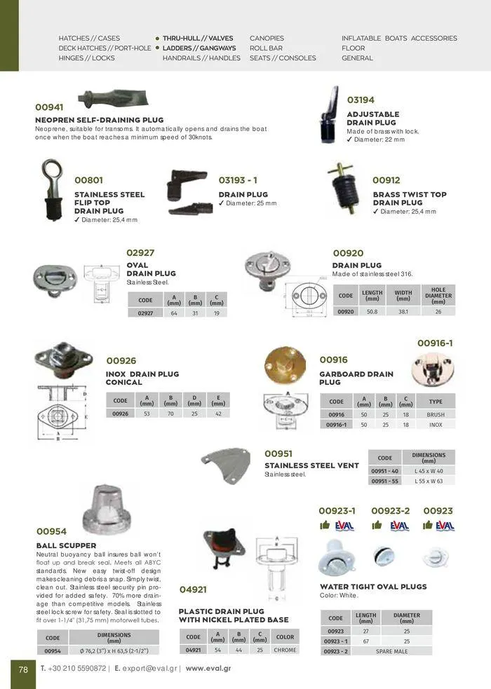 Φυλλάδιο προσφορών General catalogue από 8 Ιανουαρίου έως 30 Ιουνίου 2024 - Σελίδα 80