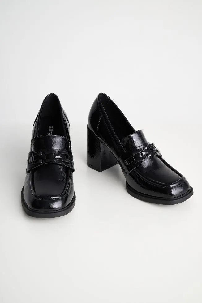 Loafers ψηλοτάκουνα Black