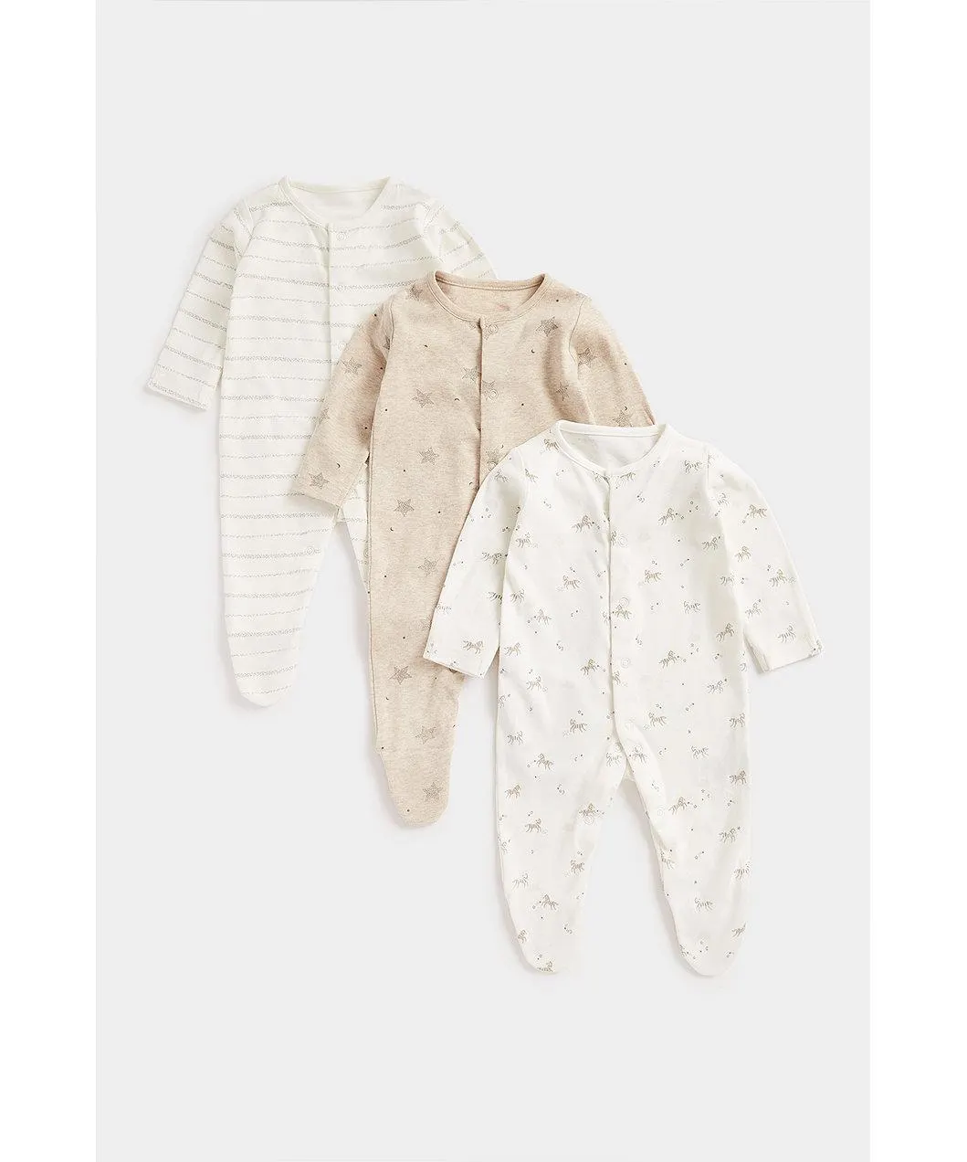 φορμάκια με ζέβρες - σετ των 3