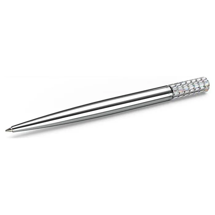 Στυλό LCT002, Λευκό, Επιμετάλλωση χρωμίου