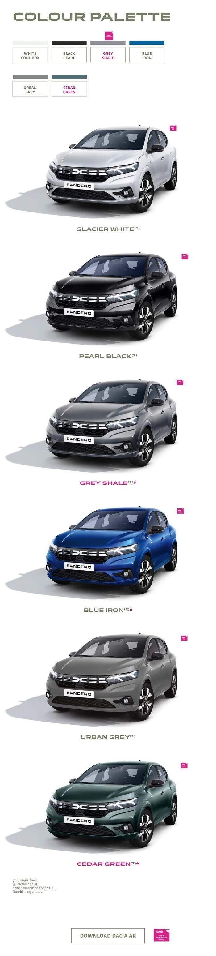 Φυλλάδιο προσφορών SANDERO 2024  από 14 Αυγούστου έως 31 Ιανουαρίου 2025 - Σελίδα 12