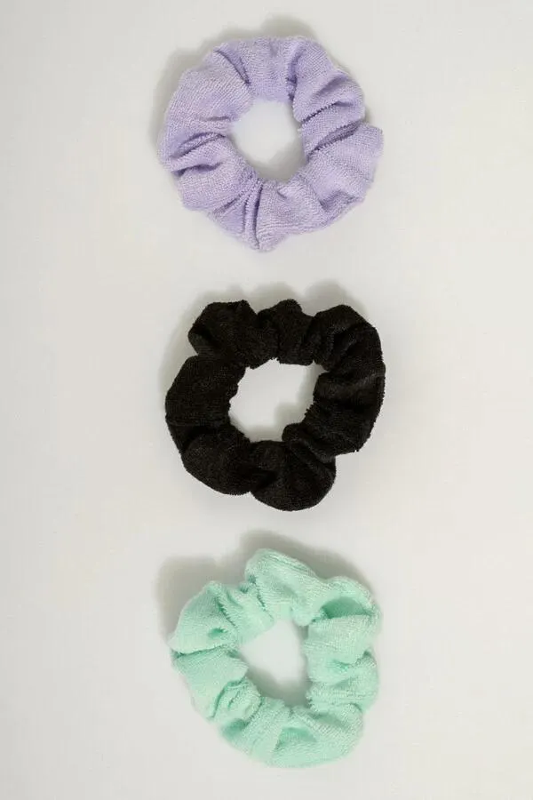 Σετ 3 scrunchies