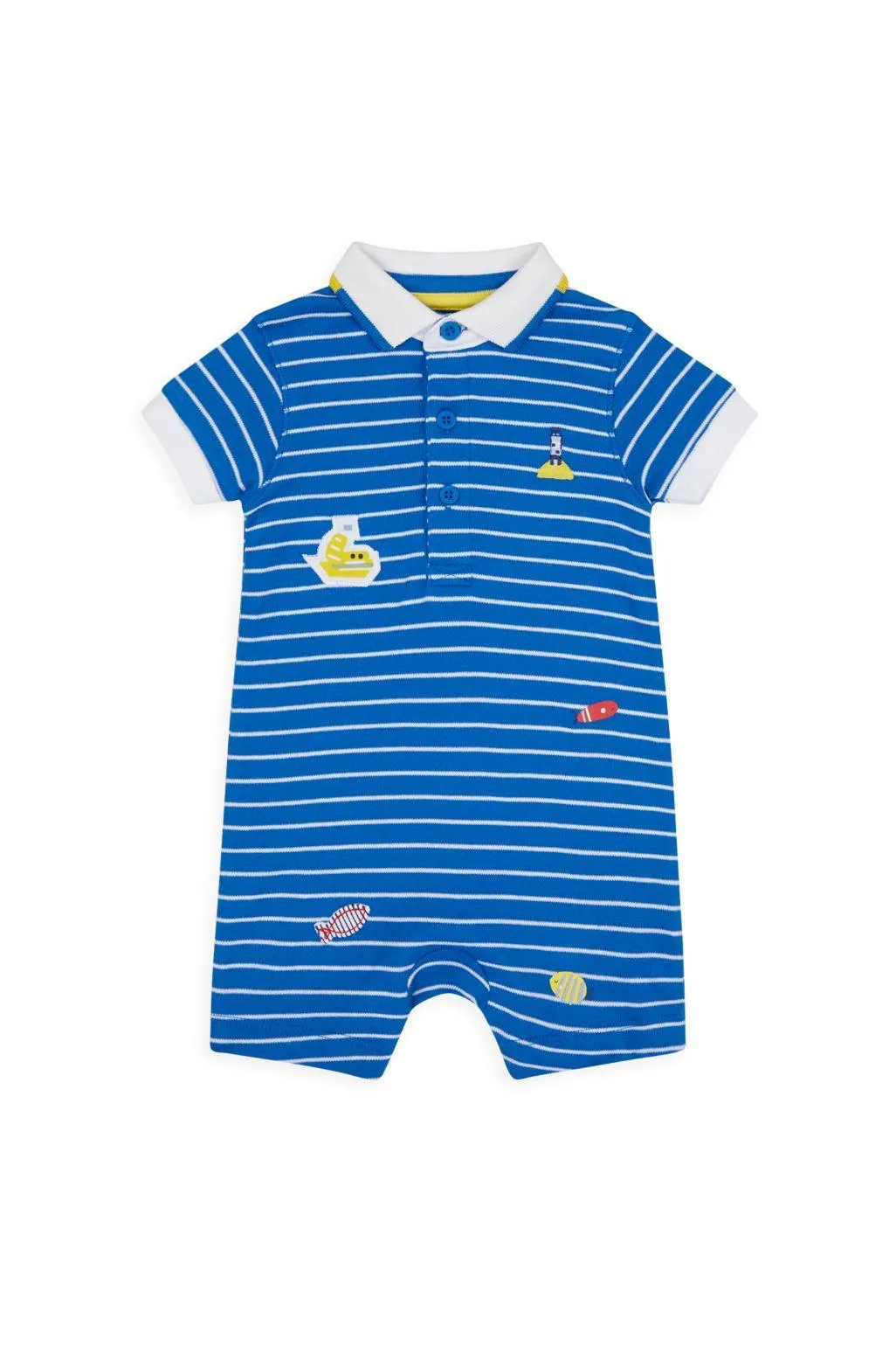 ριγέ πόλο φορμάκι romper