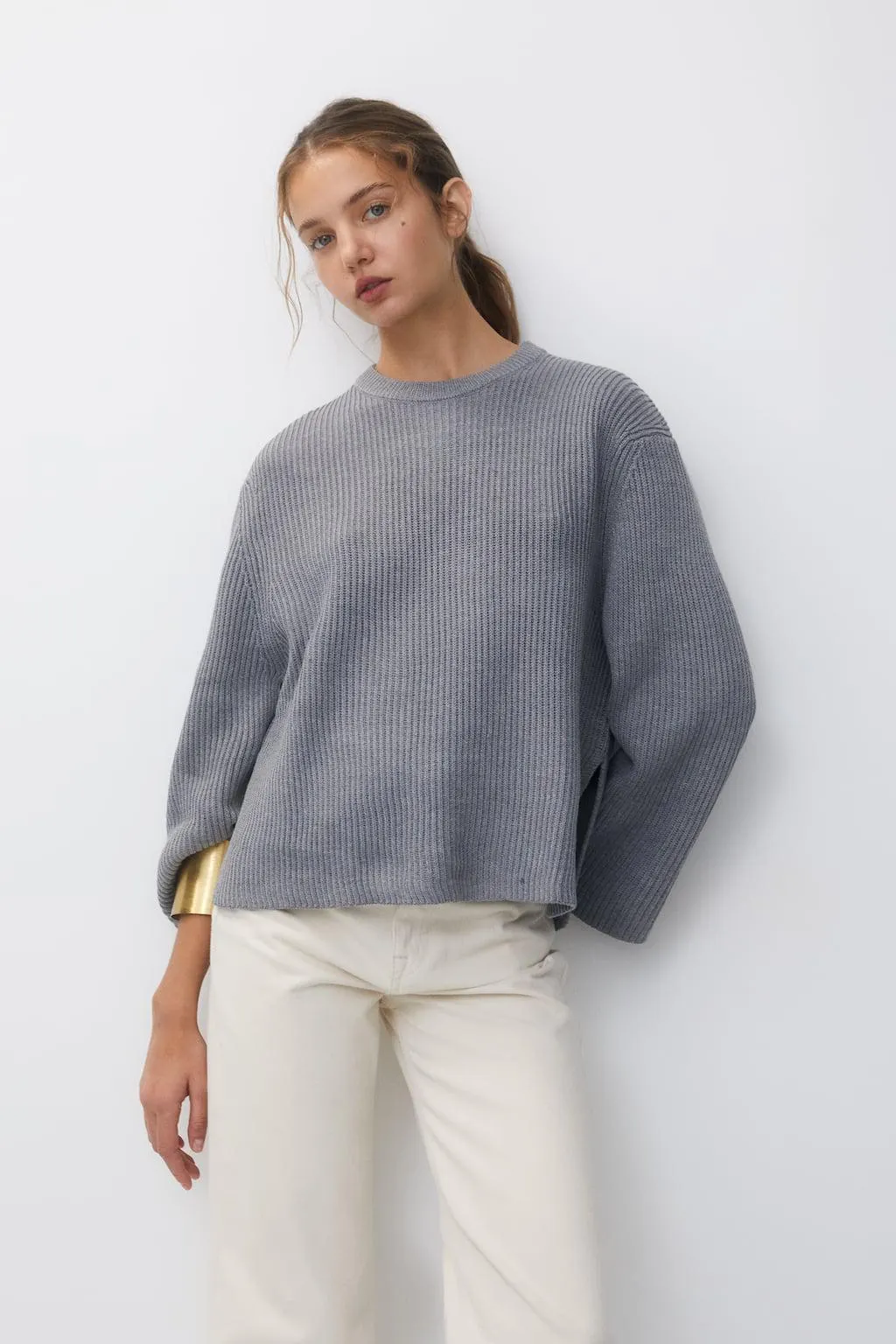 OVERSIZE KNIT JUMPER