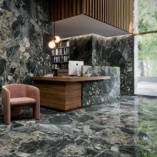 Indi Black Pulido Rectified 120 x 260