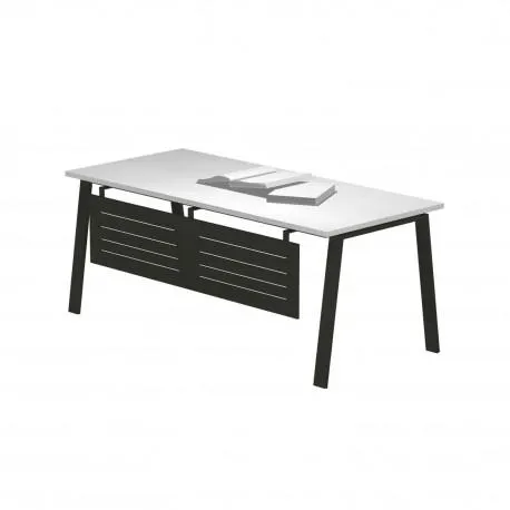 Γραφείο με μεταλλικά πόδια & μετώπη "LIBRA"