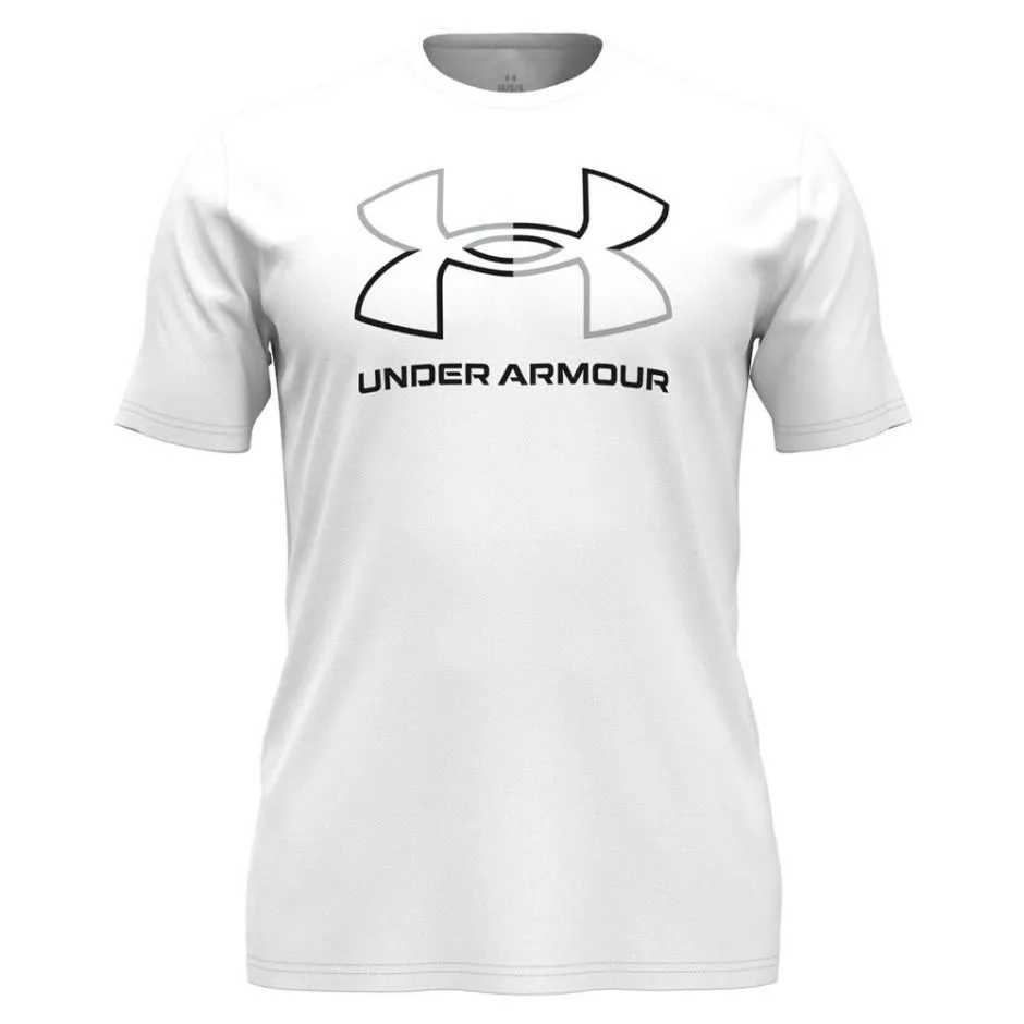 Under Armour Foundation Λευκό - Ανδρική Κοντομάνικη Μπλούζα Προπόνησης