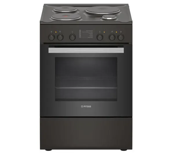 Κουζίνα Εμαγιέ Pitsos PHA005090 Καφέ Α