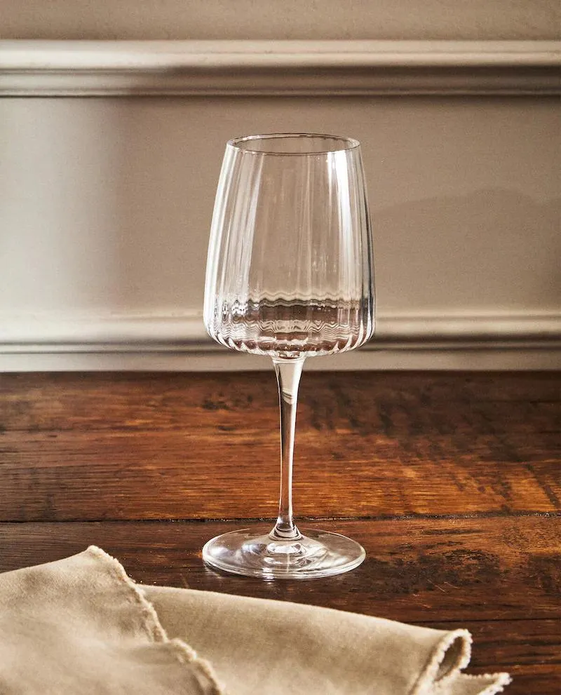 ΚΟΛΟΝΑΤΟ ΓΥΑΛΙΝΟ ΠΟΤΗΡΙ ΜΕ ΓΡΑΜΜΕΣ