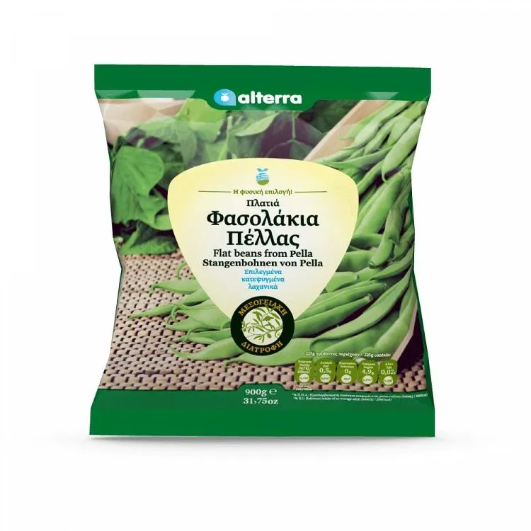 Αλτέρρα Φασολάκια Πλατιά Πέλλας Κατεψυγμένα 900gr