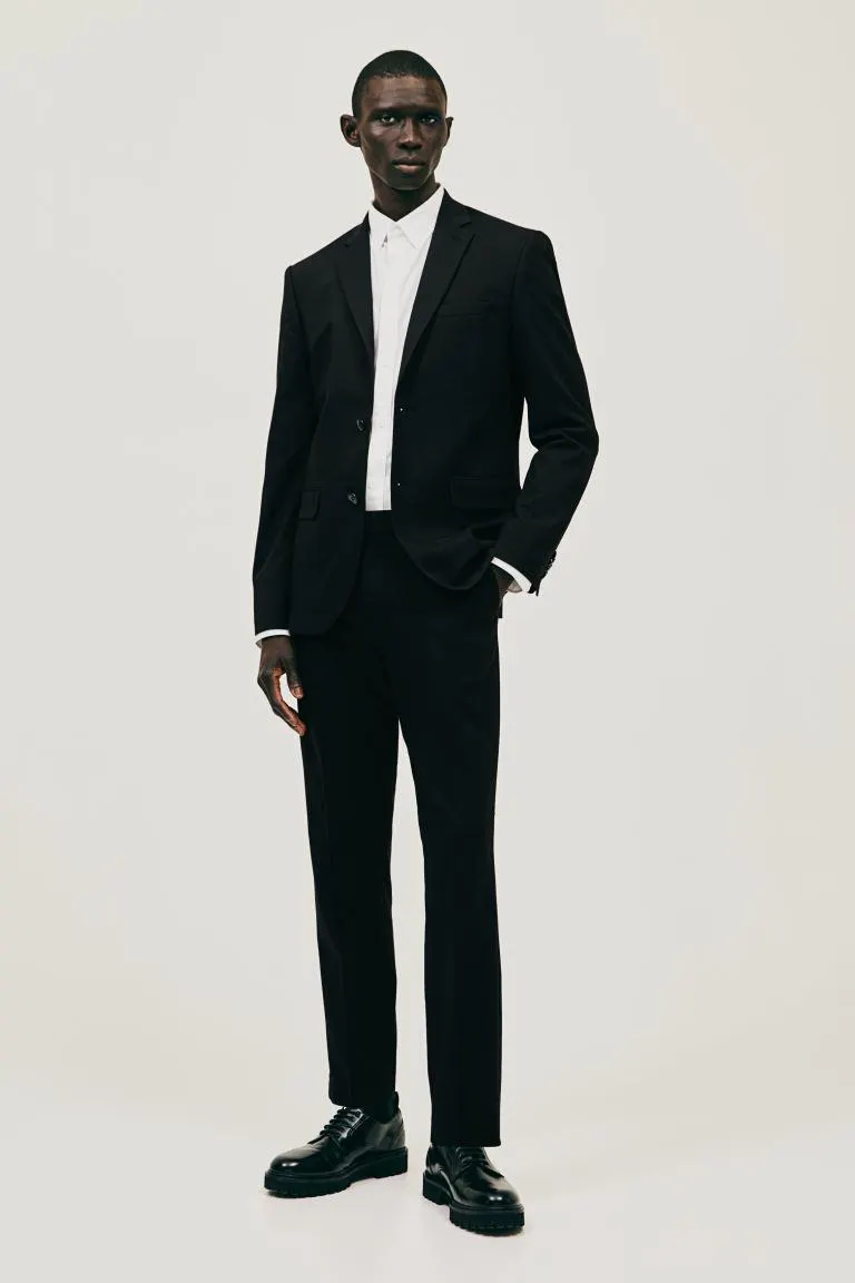 Slim Fit Suit Pants