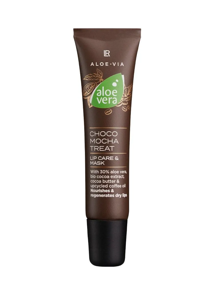 Limited edition Aloe Vera CHOCO MOCHA TREAT Balm & Μάσκα για τα Χείλη