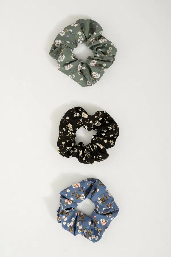 Σετ 3 scrunchies