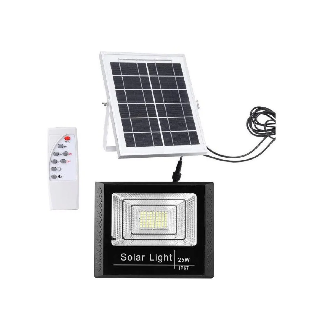 Ηλιακός προβολέας LED RAYTECH 2500 Lumens 25W με αισθητήρα φωτός