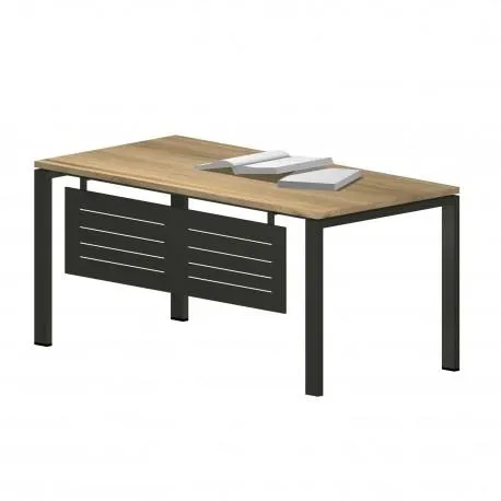 Γραφείο με μεταλλικά πόδια & μετώπη "SENSO"