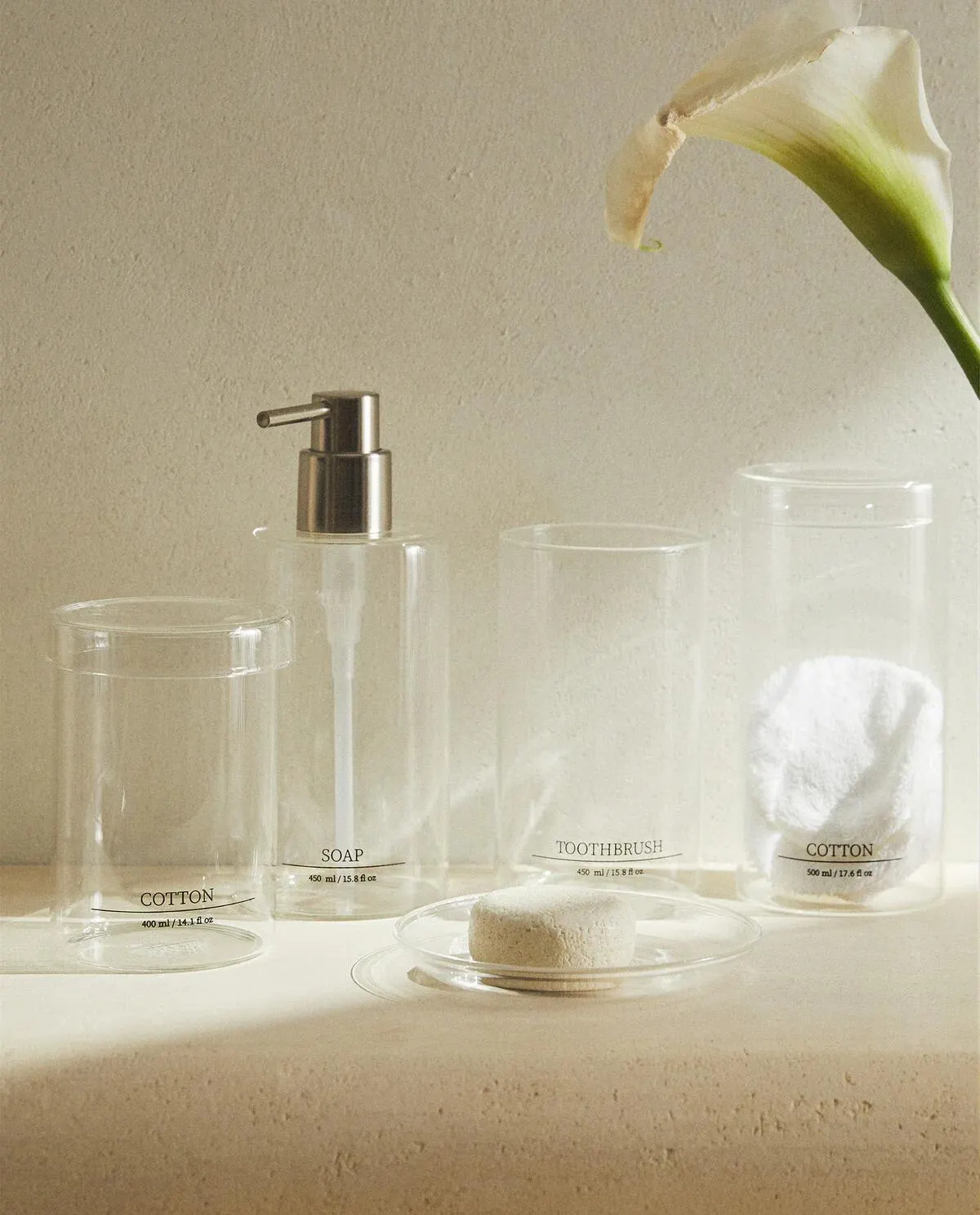 ΣΕΤ ΜΠΑΝΙΟΥ ΑΠΟ ΒΟΡΙΟΠΥΡΙΤΙΚΟ ΓΥΑΛΙ