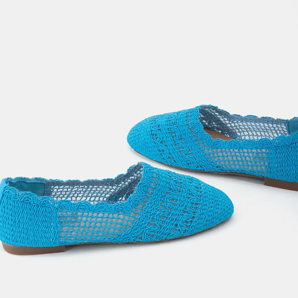 Μπαλαρίνες πλεκτές