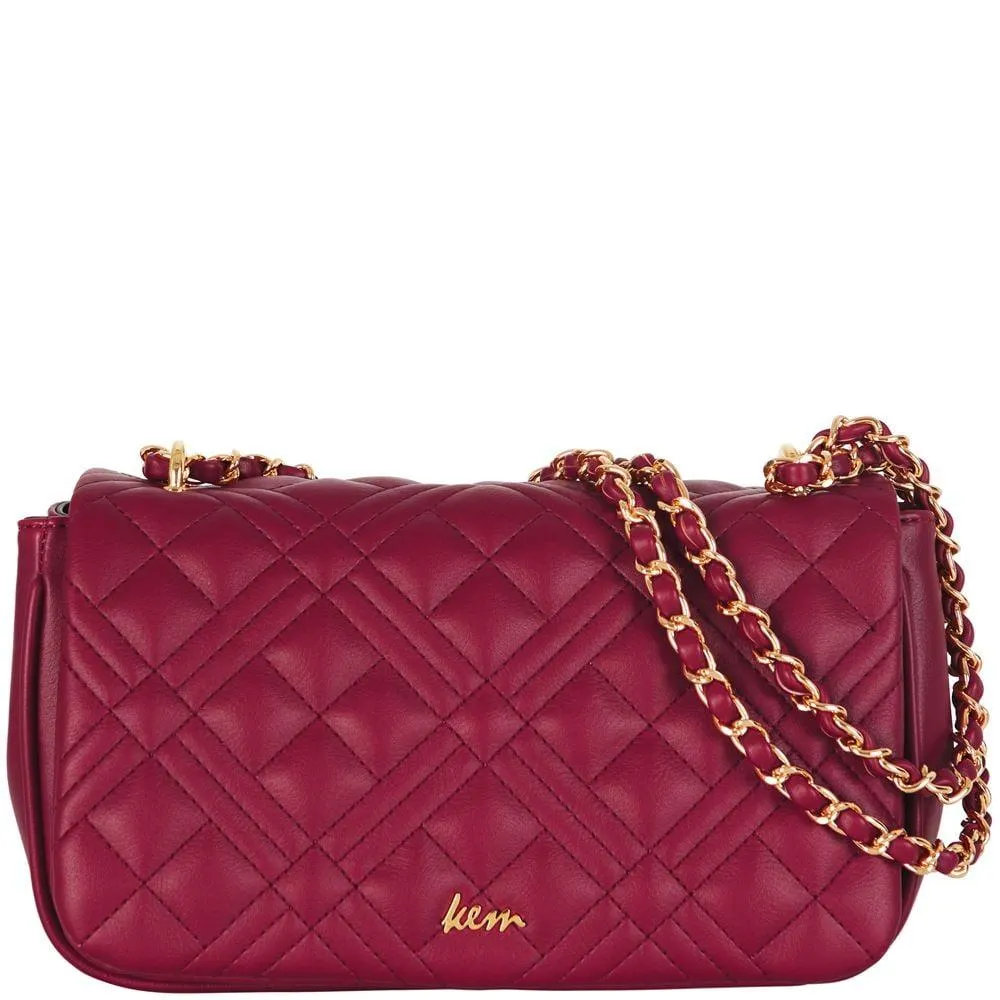 Τσάντα ώμου σε συνθετικό υλικό Vitro