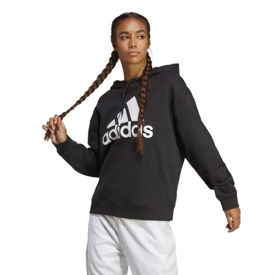 adidas Sportswear ESSENTIALS BIG LOGO OVERSIZED FRENCH TERRY HOODIE Μαύρο