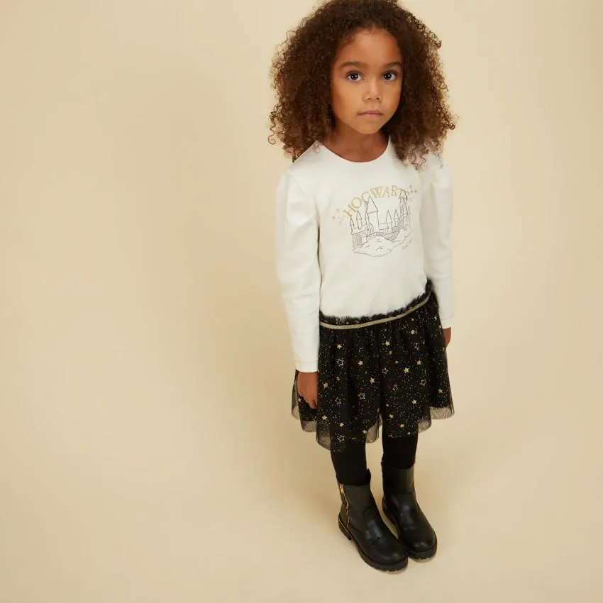 Robe de fête effet 2 en 1 Harry Potter Warner pour fille