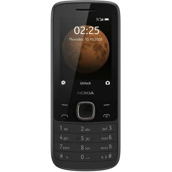 Nokia 225 4G Dual Sim - Μαύρο