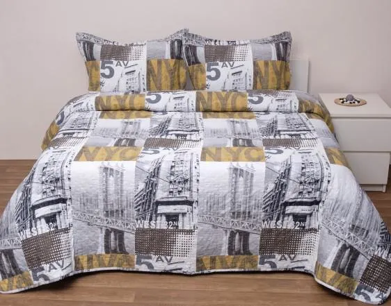 Σετ Κουβερτώριο Microfiber Μονό 5241