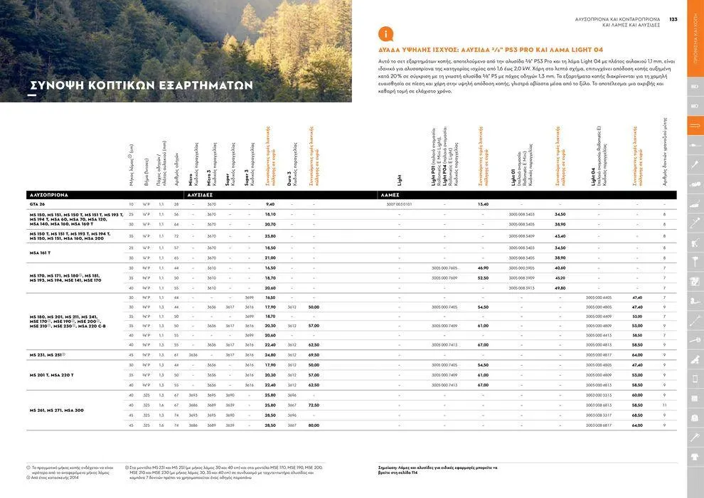 Φυλλάδιο προσφορών Κατάλογος 2024 από 17 Ιανουαρίου έως 31 Δεκεμβρίου 2024 - Σελίδα 62