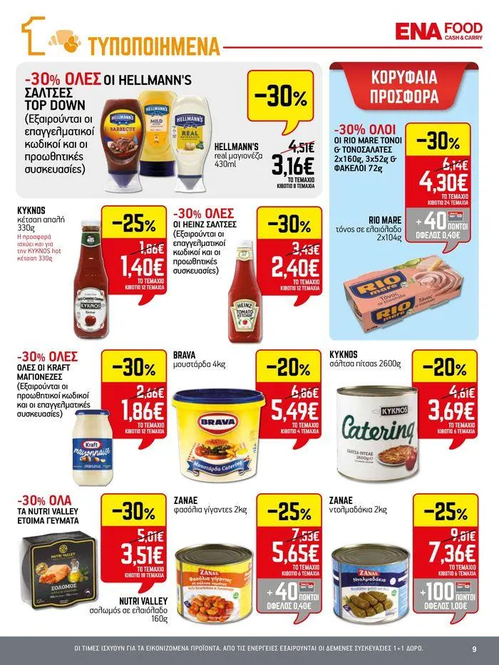 Φυλλάδιο προσφορών 15νθήμερο Έντυπο Προσφορών από 5 Ιουλίου έως 17 Ιουλίου 2024 - Σελίδα 9