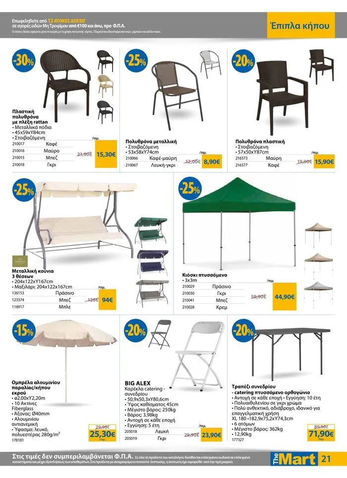 Φυλλάδιο προσφορών Φυλλάδιο - Για Εμπόρους & Λοιπές Επιχειρήσεις από 4 Ιουλίου έως 16 Ιουλίου 2024 - Σελίδα 21