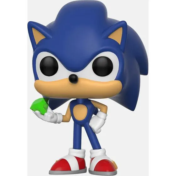 Φιγούρα Funko Pop! Games - Sonic The Hedgehog - Sonic with Emerald 284