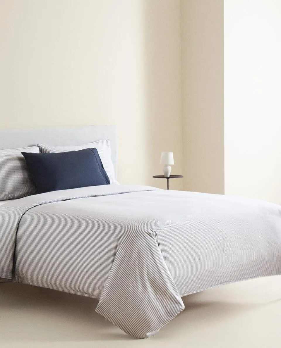 FUNDA NÓRDICA ALGODÓN RAYAS