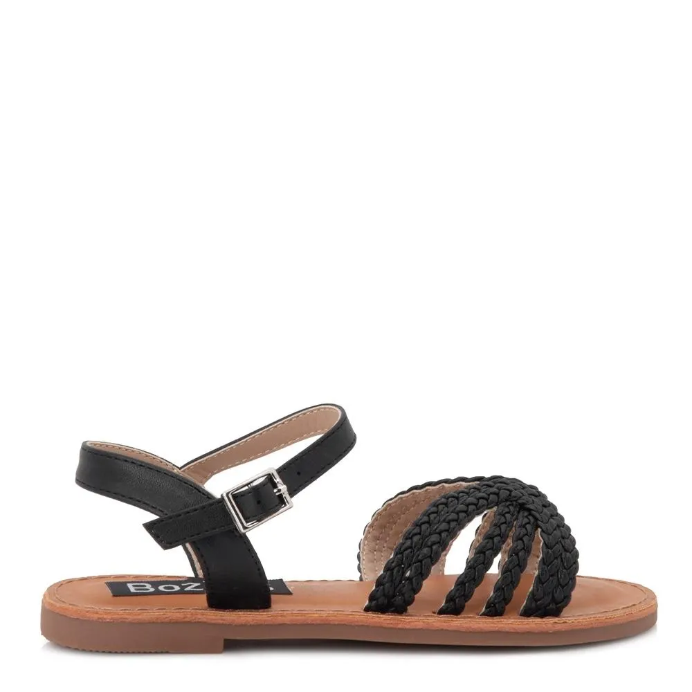 Παιδικά σανδάλια με πλεκτή φάσα