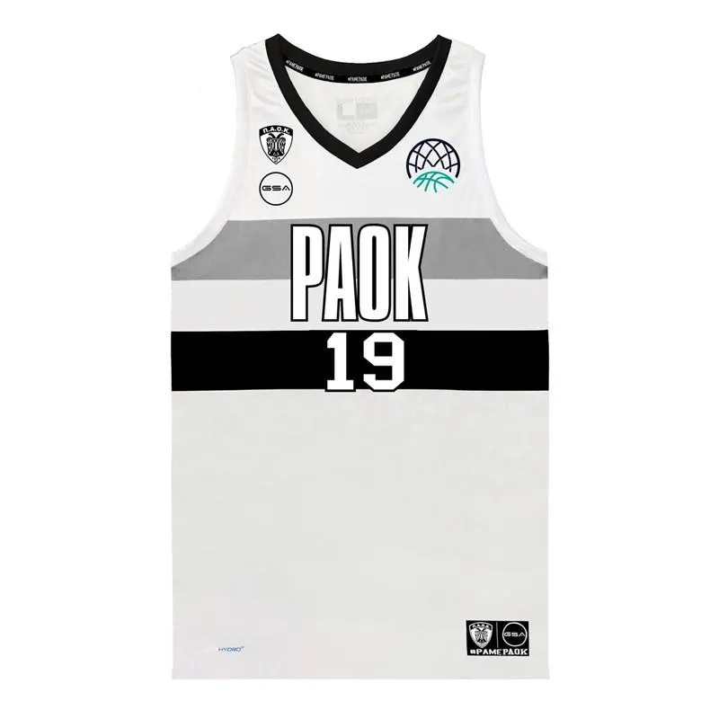 Ανδρικό Αμάνικο P.A.O.K. BC Eπίσημη EU Φανέλα Εντός Έδρας